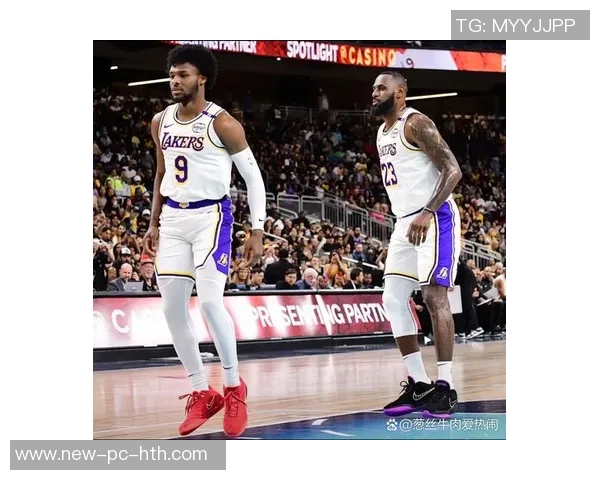 詹姆斯父子同台即将成真布朗尼正式宣布参加NBA选秀